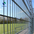 2D mesh panel fence double wires rods Germany mesh fence for ground factory industry park